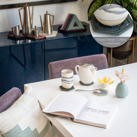 LINE+ARC earthy Joshua Tree colorway adds warmth to decor.