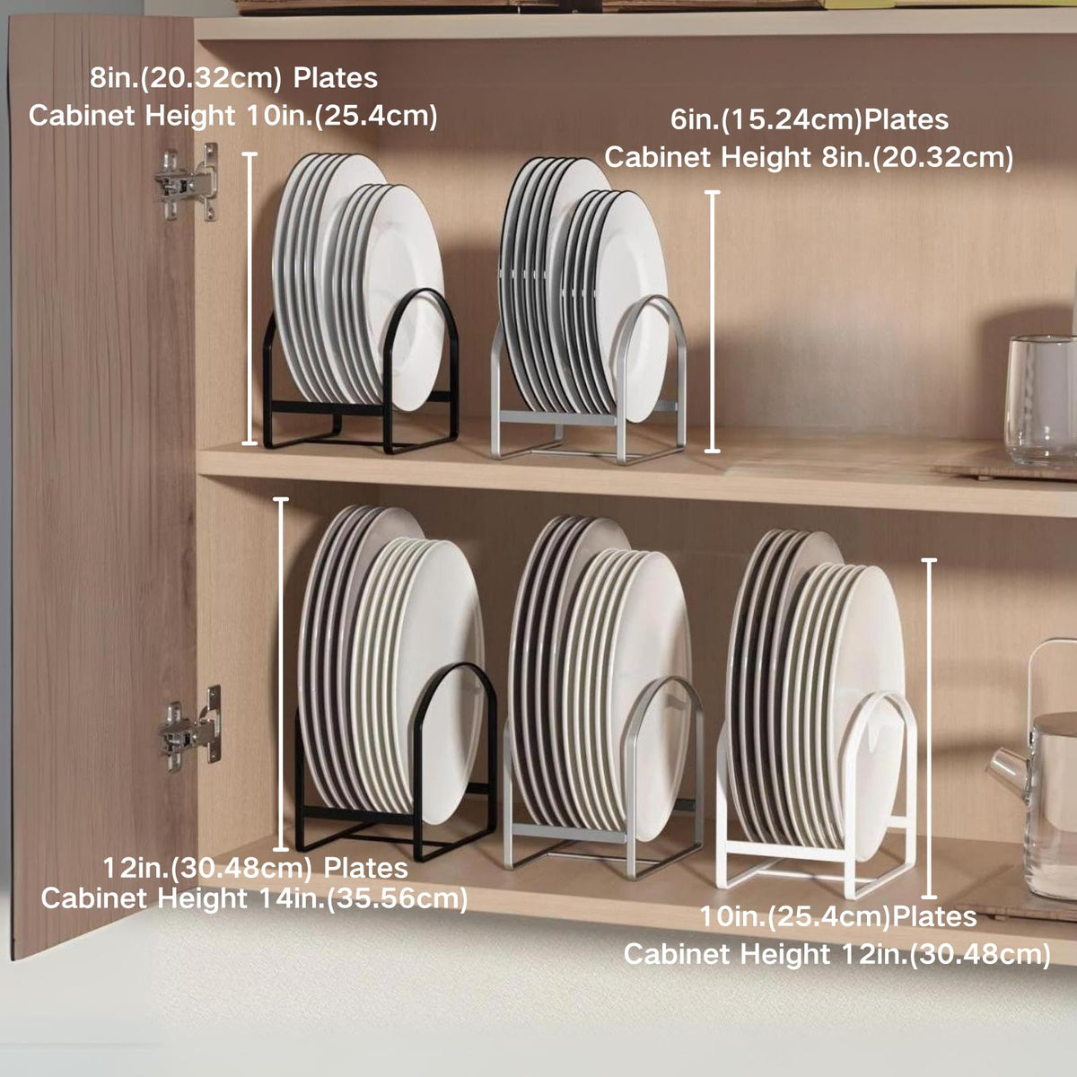 LINFIDITE versatile rack for shelves, counters, and RVs with tight spaces.