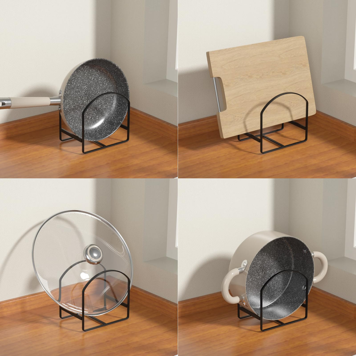 LINFIDITE 4-pack set suits homes, restaurants, and dormitories.