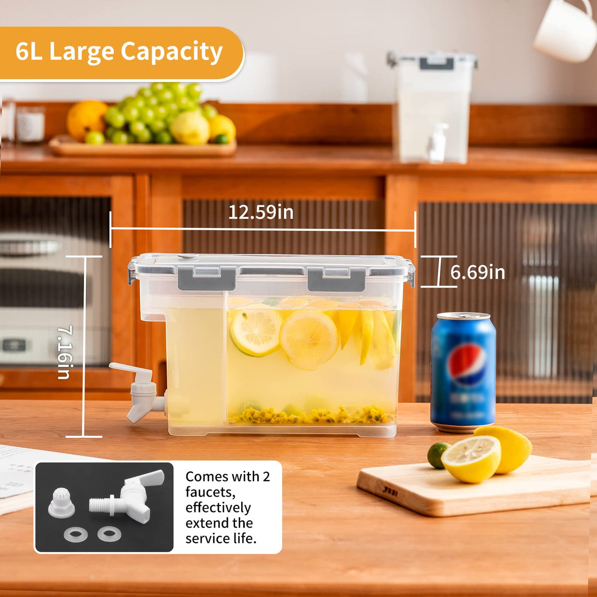 Lingerlanden drip-free pour faucet reduces drips after use.