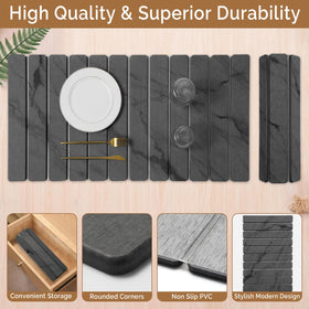 Linidcoud anti-slip pad keeps the drying mat stable