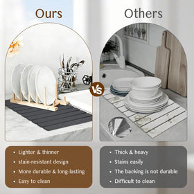 Linidcoud heat-resistant surface protects countertops when placing hot pots.