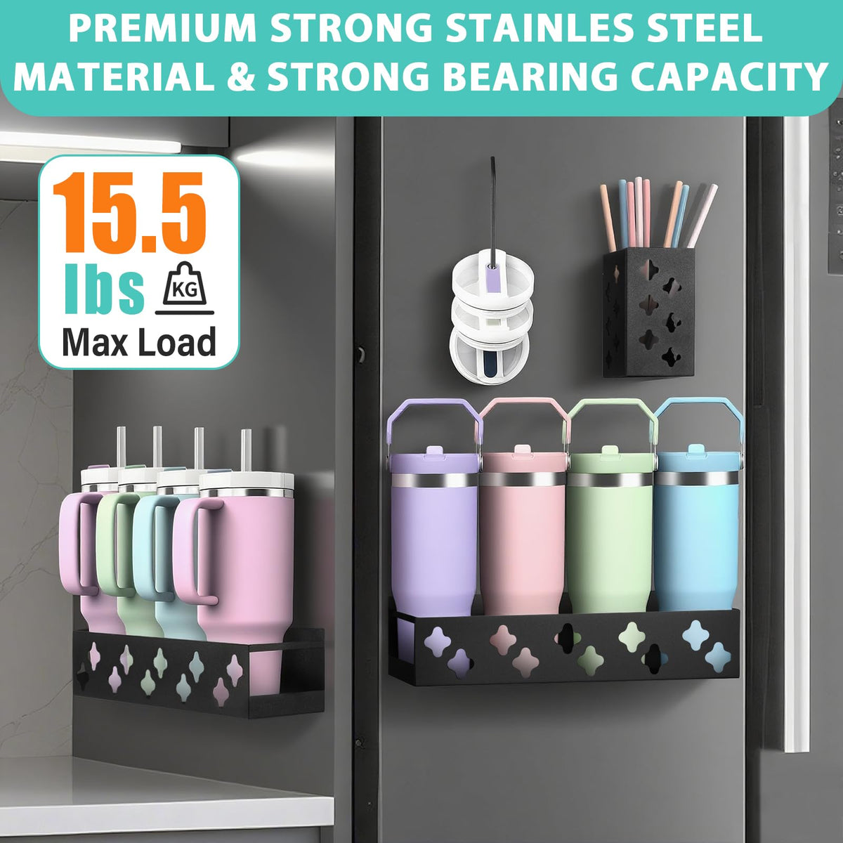 Linidcoud durable carbon steel construction provides sturdy support.