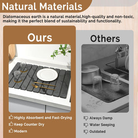 Linidcoud versatile mat used as bath mat or plant saucer.