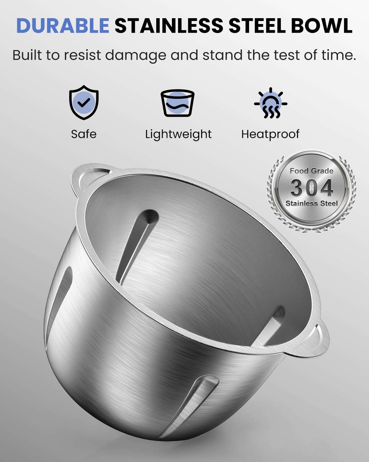 LINKChef dishwasher-safe parts for easy kitchen cleanup.