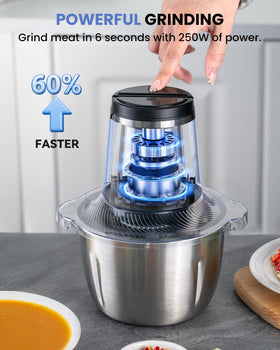 LINKChef power pod and base shown for efficient home prep.