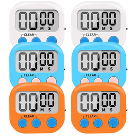 LinkDm 6-pack timer with magnetic back for easy fridge placement.