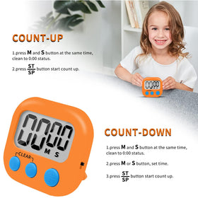 LinkDm timer close-up display for easy reading from across the room