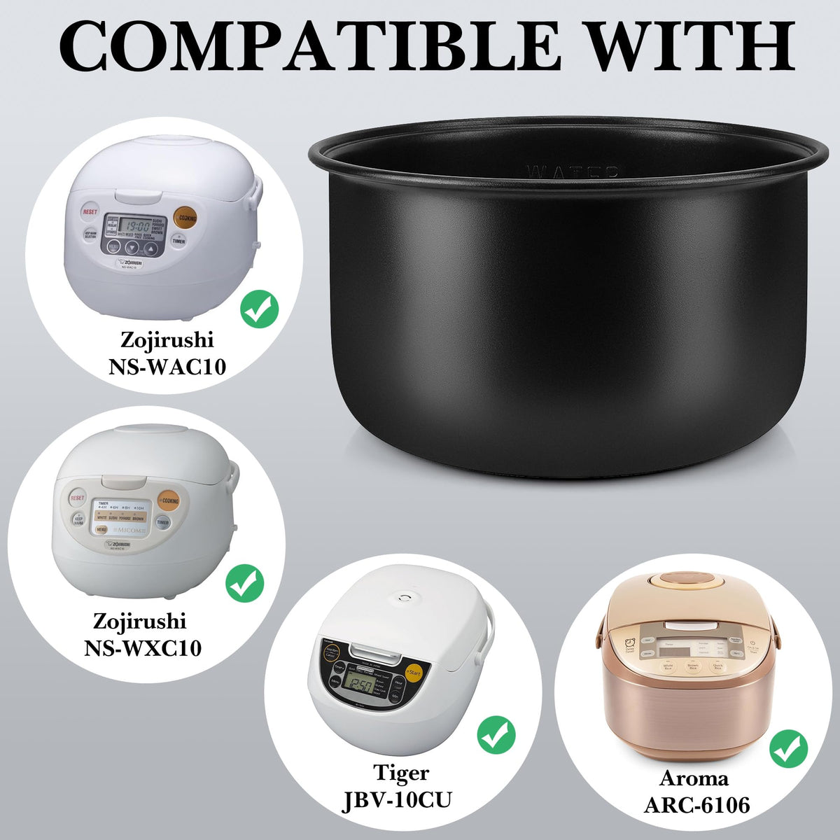 Linkidea inner pot in dishwasher for quick, effortless cleaning.