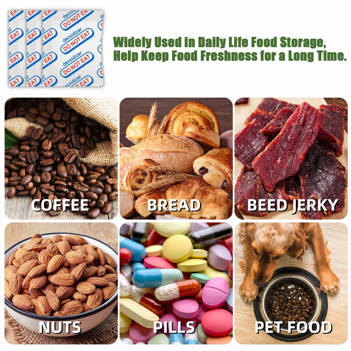 LinsKind food-grade absorbers support safe storage and flavor retention.