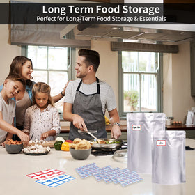 LinsKind long-term storage solution with strong seals for preparedness goals.