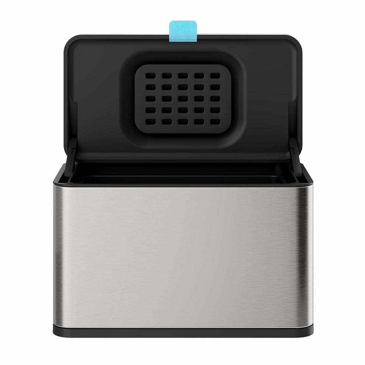 LINSSEN 1-gallon compact bin fits tight kitchen spaces.