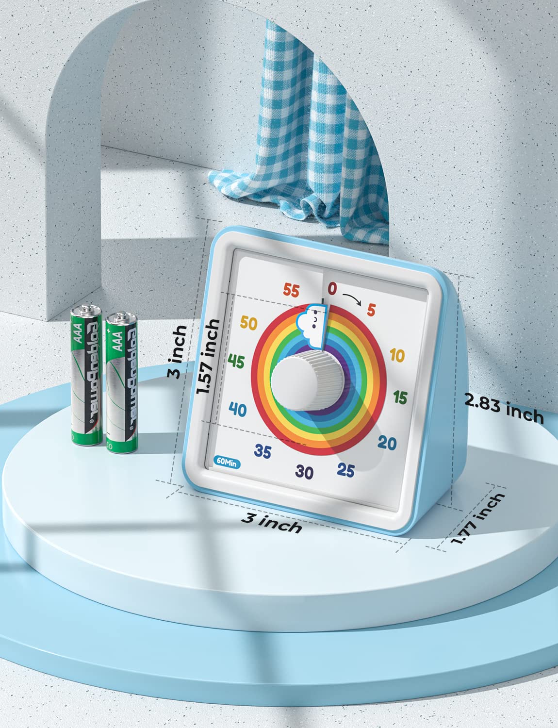 LIORQUE timer ideal for classroom and kitchen tasks, cooking timers and classroom activities.