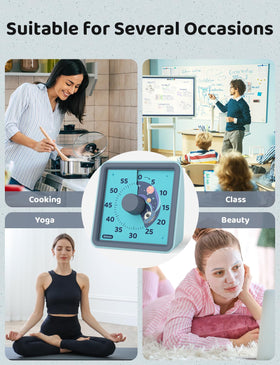 LIORQUE timer suitable for classroom, kitchen, beauty, yoga and more