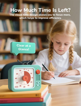 LIORQUE Visual Timer suitable for classroom and kitchen use