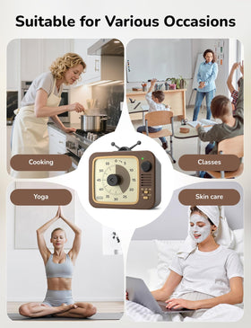 LIORQUE Visual Timer kid friendly design encourages task completion.