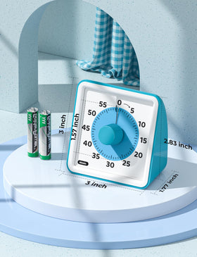 LIORQUE kids timer includes batteries for ready-to-use setup
