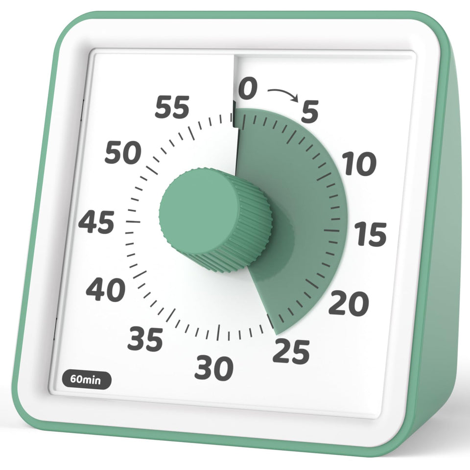 LIORQUE visual timer for classroom with clear countdown to boost focus.