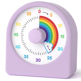 LIORQUE visual timer for kids with pause function showing green to red status