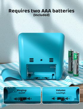 LIORQUE visual timer silent operation minimizes distractions