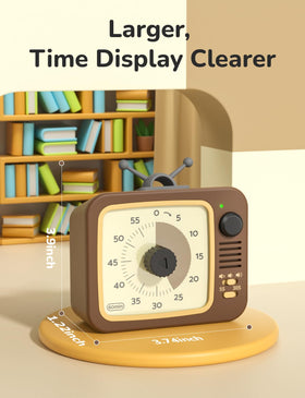 LIORQUE Visual Timer knob adjustment makes time setting easy.