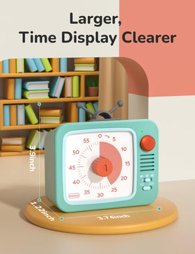 LIORQUE Visual Timer operates silently for undistracted work