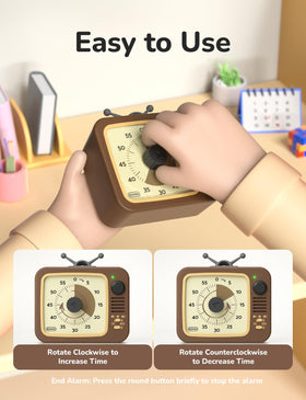LIORQUE Visual Timer volume options include mute for concentration.