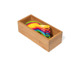 Lipper International bamboo organizer for crafting tools and jewelry findings