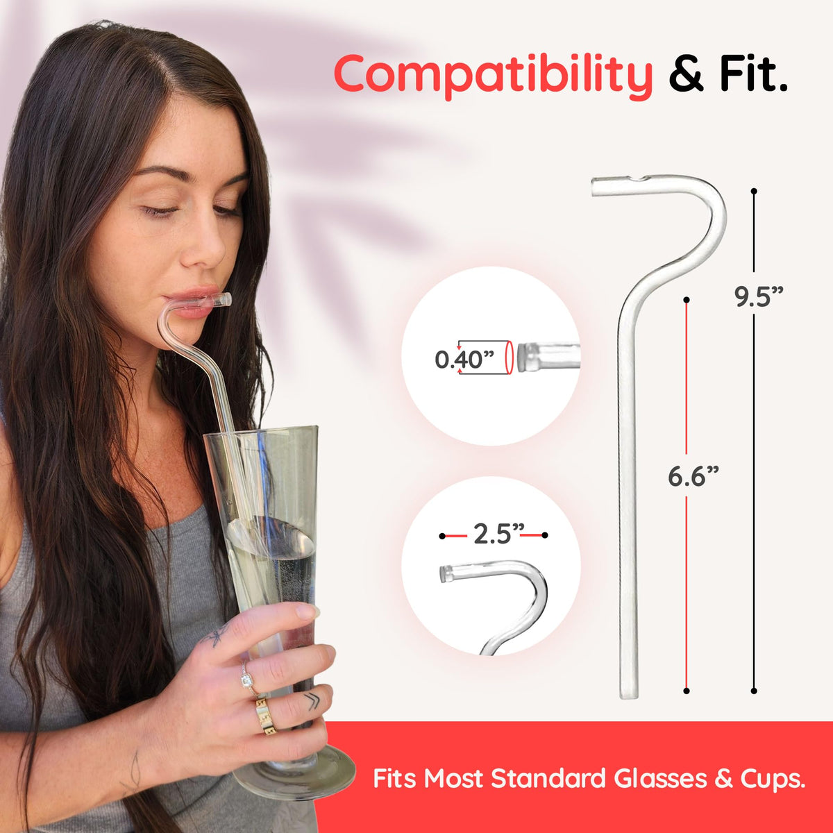 Lipzi 40oz tumbler extension shown for large bottles.