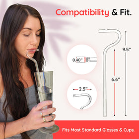 Lipzi 40oz tumbler extension shown for large bottles.