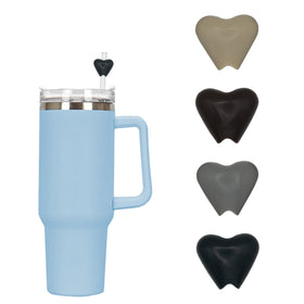 Lipzi anti-wrinkle silicone straw tips in a 4-pack with soft edge for comfortable sipping.