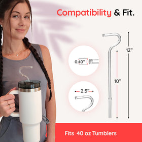 Lipzi crystal-clear glass straw enhancing beverage presentation and flavor.