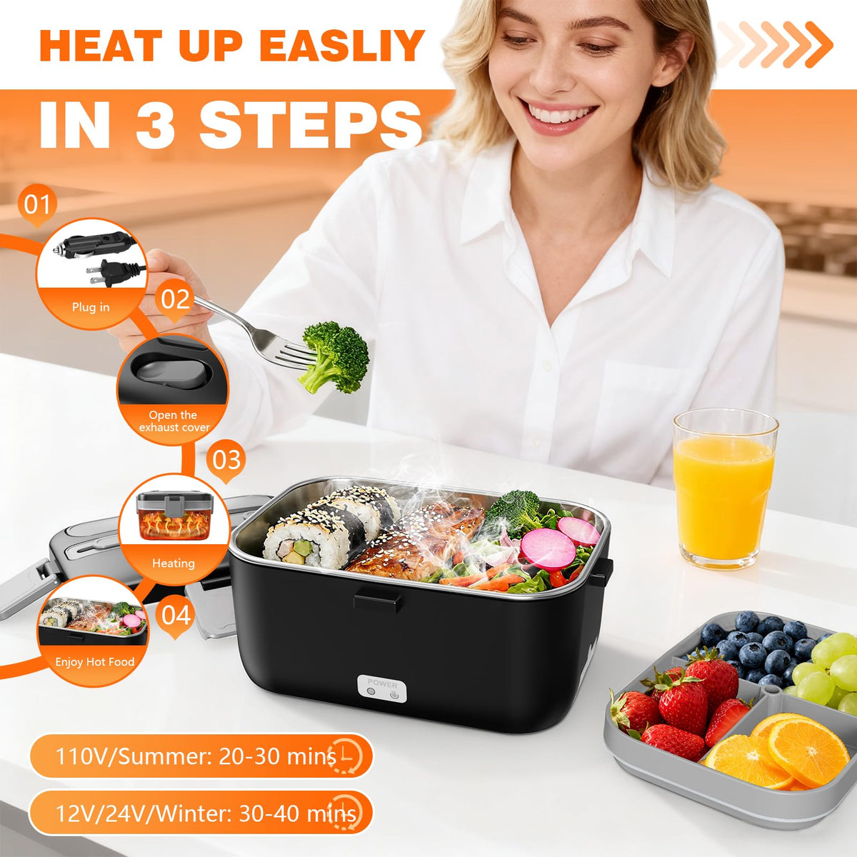 LISHZEN car and home cords provide versatile heating options