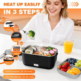 LISHZEN car and home cords provide versatile heating options