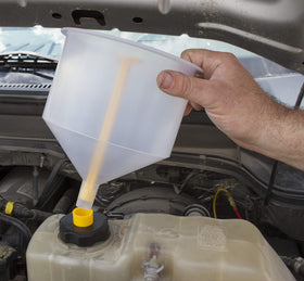 Lisle funnel adapter array showing multiple compatibility options for many vehicles