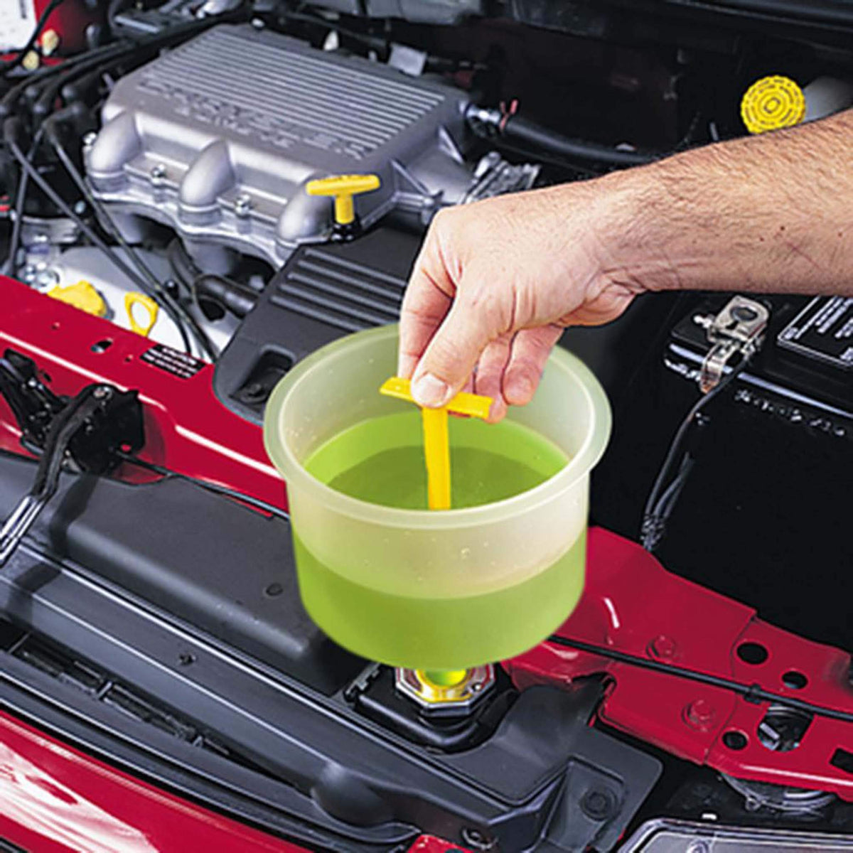 Lisle E-adapter for Ford surge tanks expands compatibility during service