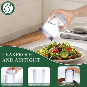Lisuminglin 16oz mason jar with corrosion-resistant screw band and leakproof seal.
