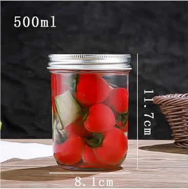 Lisuminglin wide-mouth jar ready for DIY candles, decorations, and wedding favors.