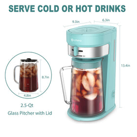LITIFO Filter Basket and Shower Head ensure full saturation for richer flavor.