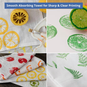 LITO Flour Sack Towels absorbent 160 GSM for quick kitchen drying