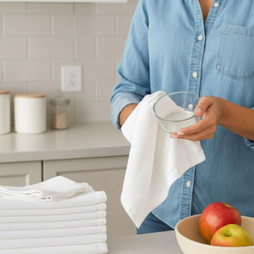 LITO Flour Sack Towels – machine-washable and durable for daily use.