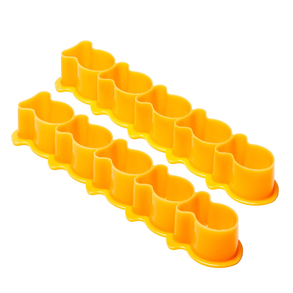 Littledeerco goldfish cracker cutter shapes dough into kid-friendly fish forms.