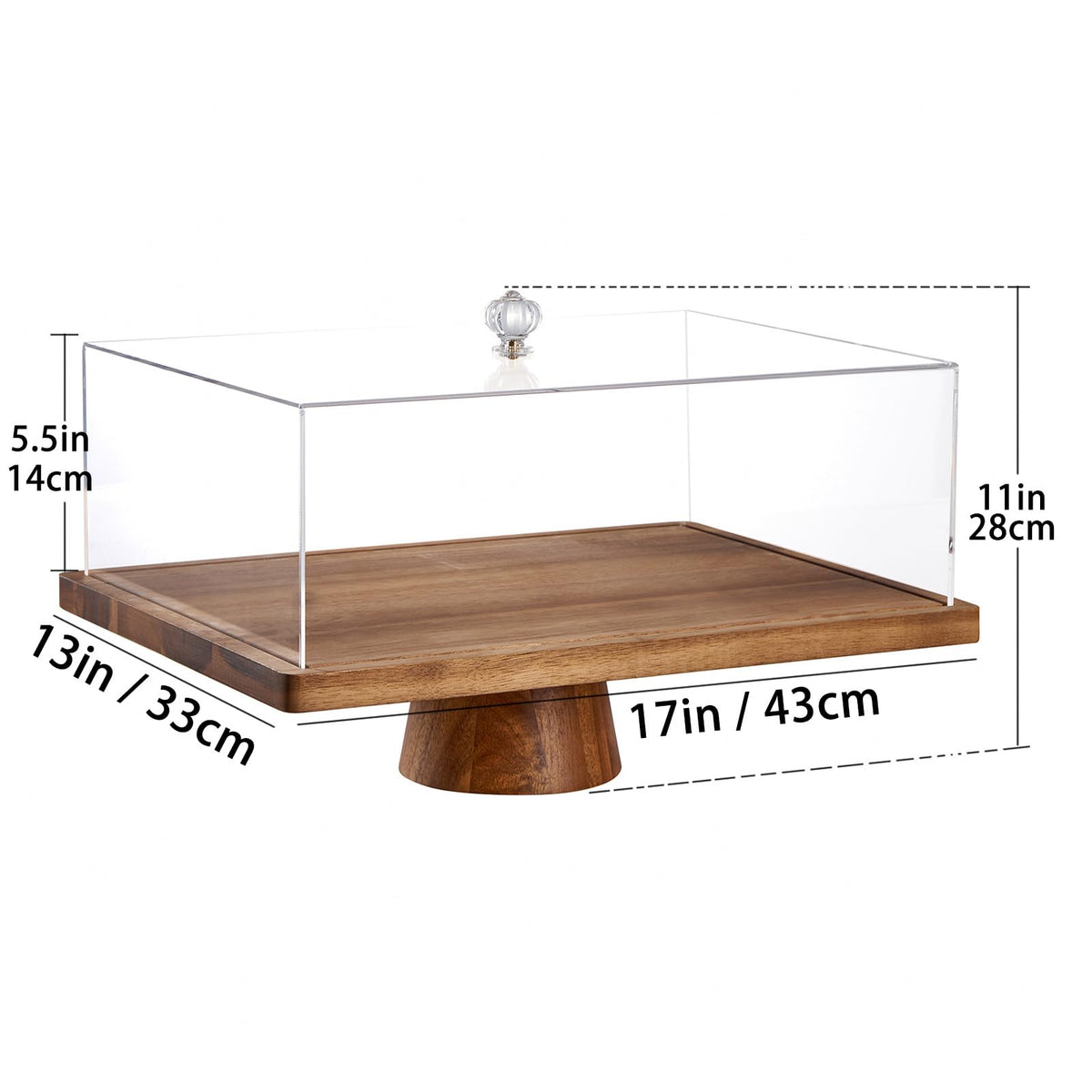 LiTY easy-clean dessert stand for quick post-event cleanup