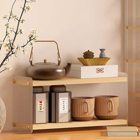 LiTY kitchen countertop display for a tidy coffee station with organized supplies