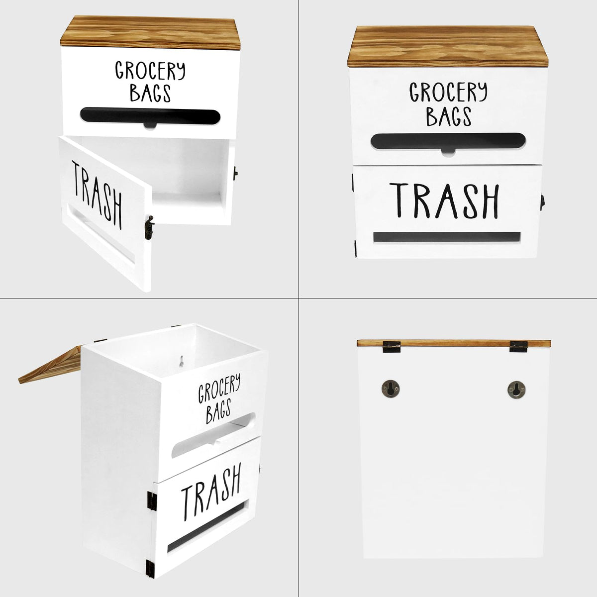 Liuceny versatile storage space suitable for kitchen, garage, or laundry.