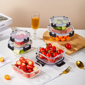 Liuruiyu airtight locking lids prevent leaks during transport.