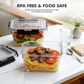 Liuruiyu 63oz capacity ideal for bulk meals and family portions.