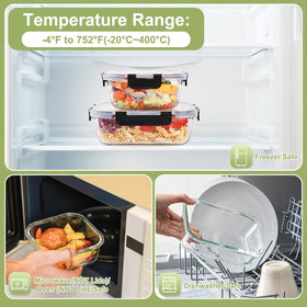 Liuruiyu BPA-free and lead-free glass for safe everyday storage.