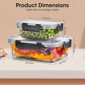 Liuruiyu stackable design saves space and reduces clutter.