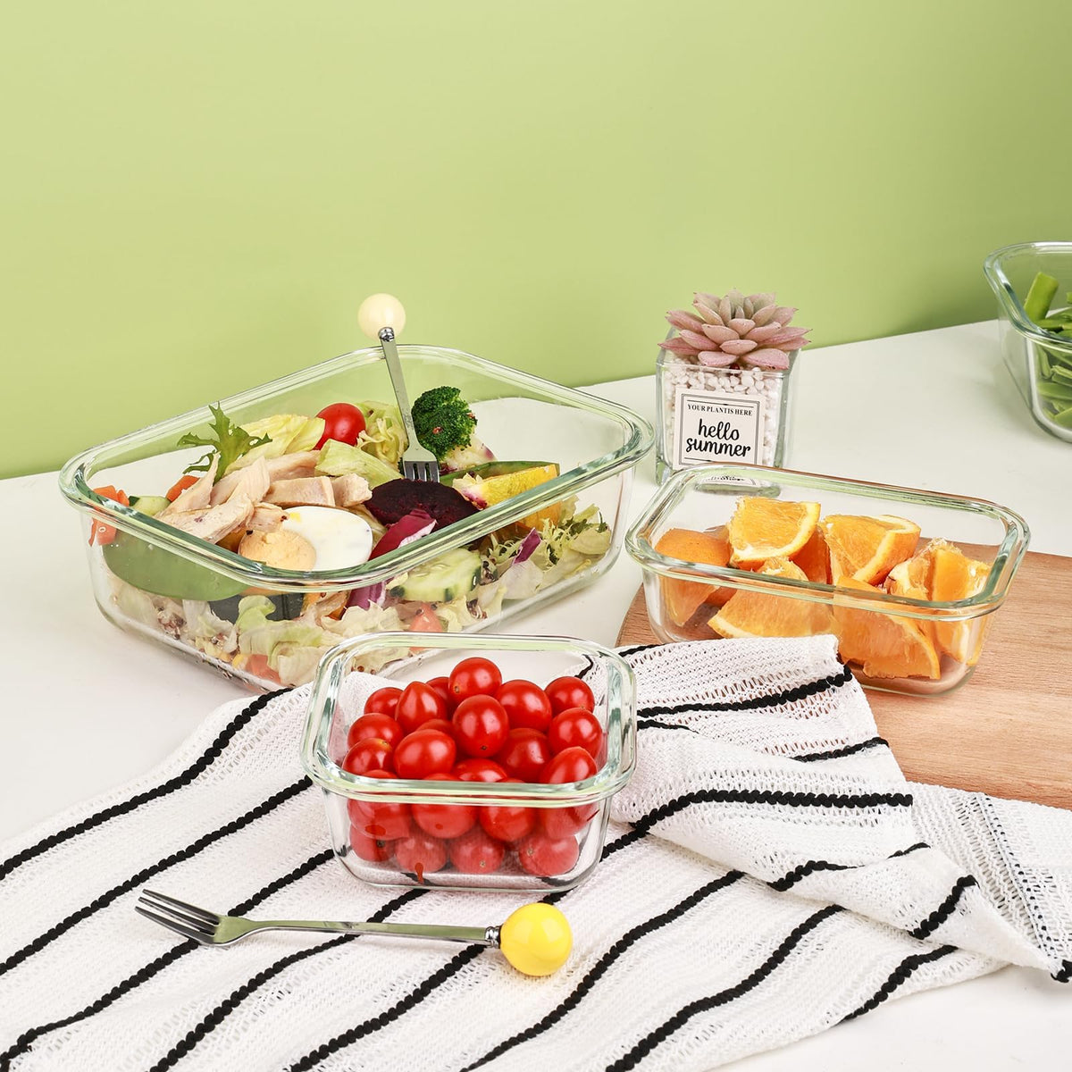 Liuruiyu meal prep portions ideal for portion control and snacks.